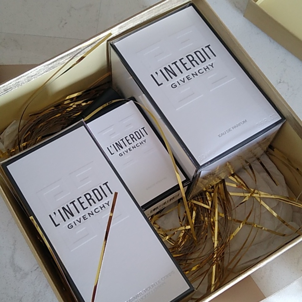 L'Interdit Givenchy perfume gift set